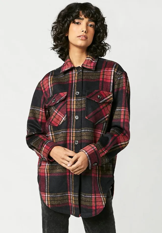 Women Savannah River Plaid Jacket River Plaid Buffalo David Bitton Jackets
