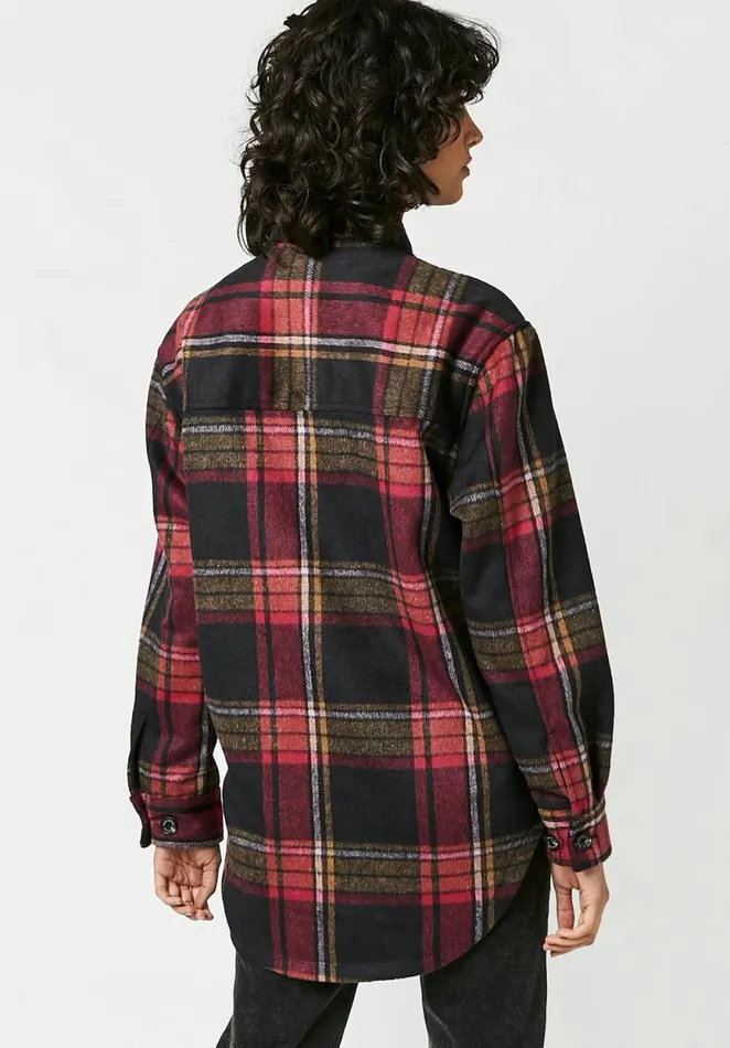 Women Savannah River Plaid Jacket River Plaid Buffalo David Bitton Jackets