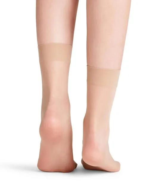 Women Seidenglatt 15 DEN Women Anklets Crystal FALKE Fullyfashioned Stockings