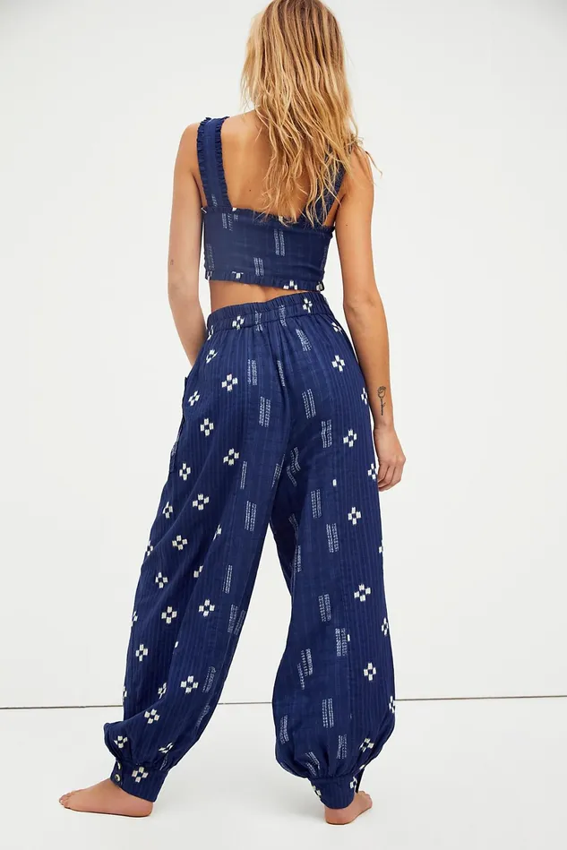 Women Sets Free People Calliope Set Indigo Combo