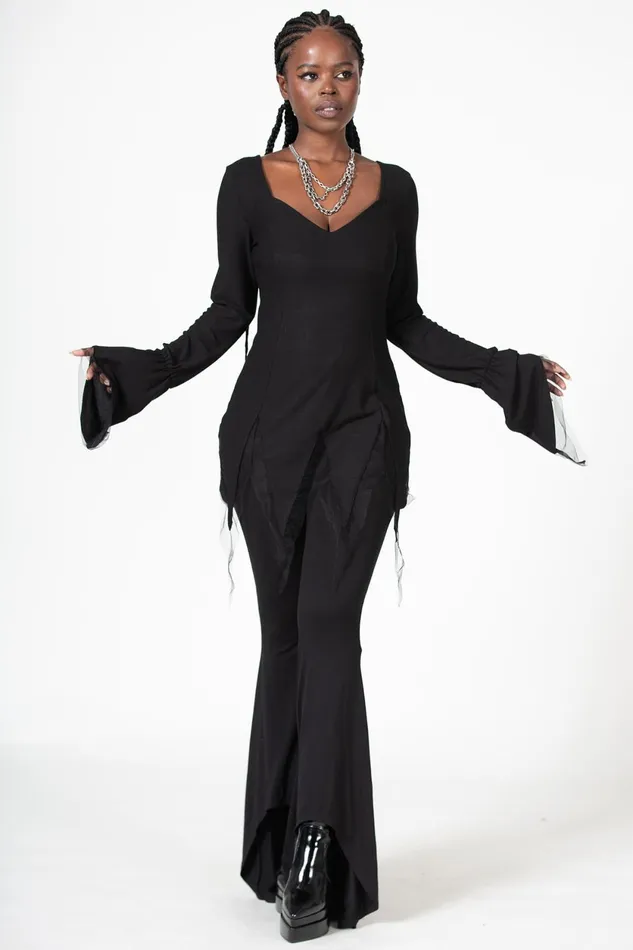Women Shirts and Blouses Killstar Distressa Blouse