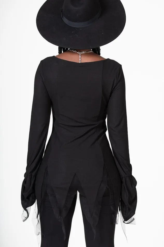 Women Shirts and Blouses Killstar Distressa Blouse