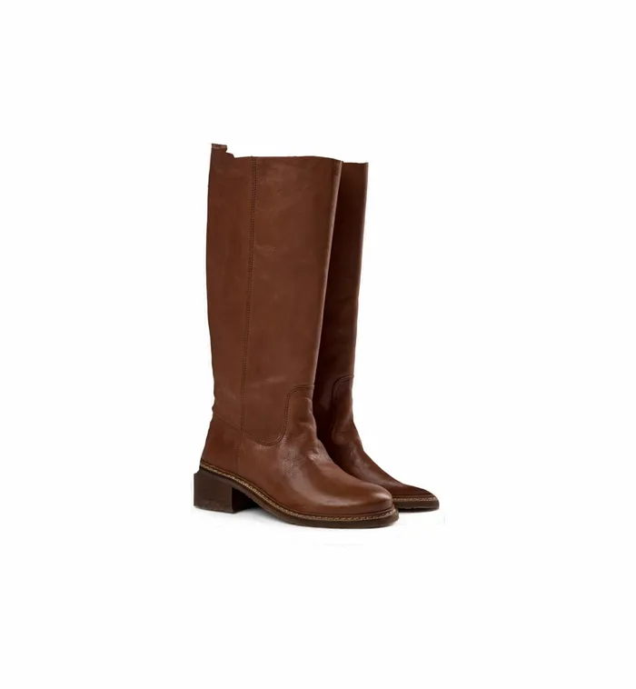 Women Shoes MOS MOSH MMMelboune Hi Leather Boot Cognac