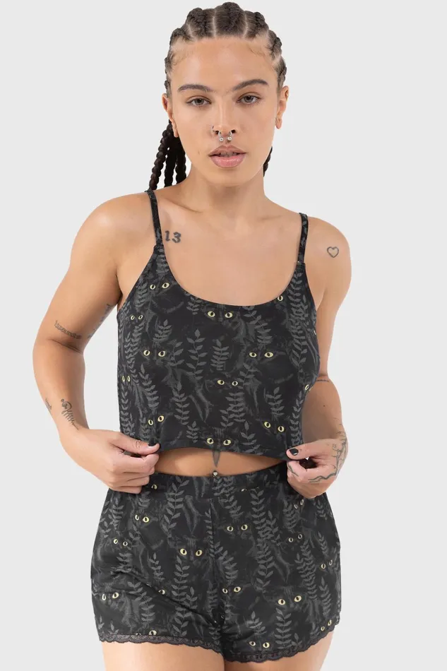 Women Shorts Killstar Familiar Woods Shorts