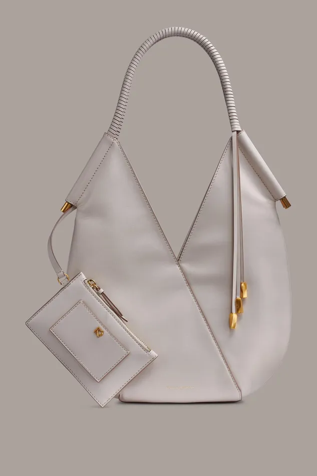 Women Shoulder And Hobo Bags Donna Karan BALDWIN MINI SHOULDER BAG Sand
