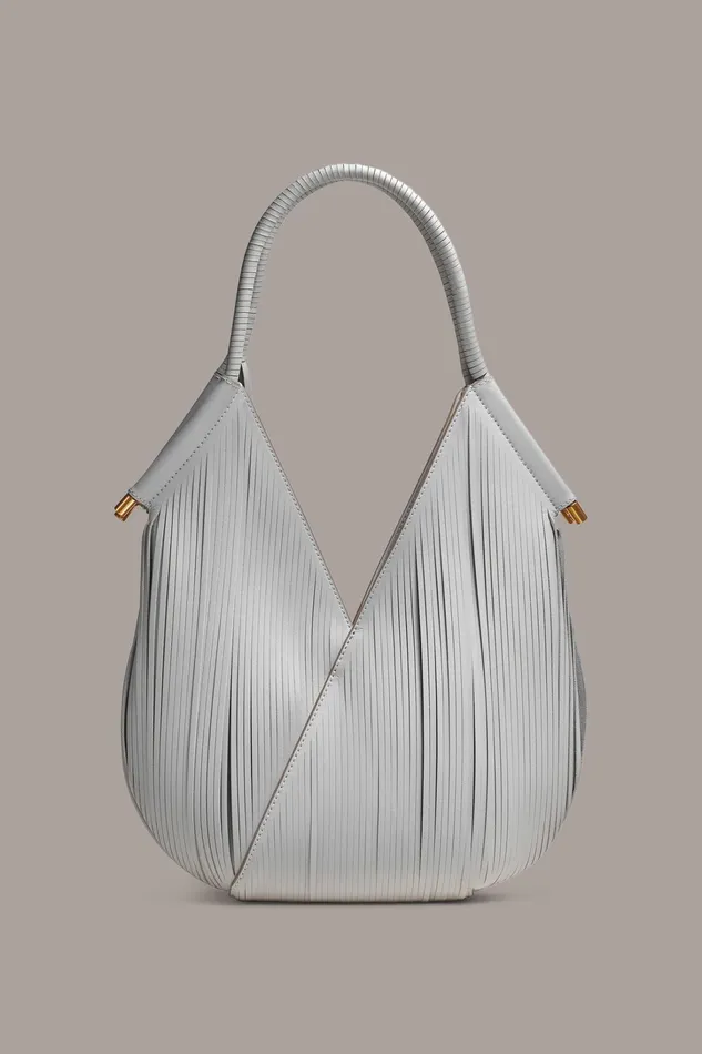 Women Shoulder And Hobo Bags Donna Karan BALDWIN MINI SHOULDER BAG Zinc