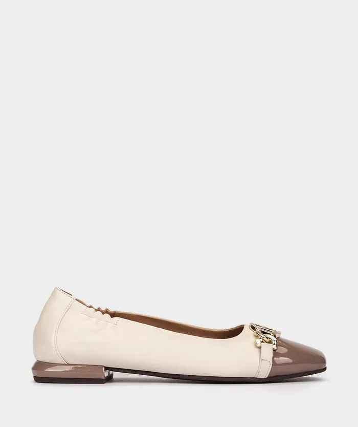 Women Singapur White 8211 Ballet Flats Pedro Miralles