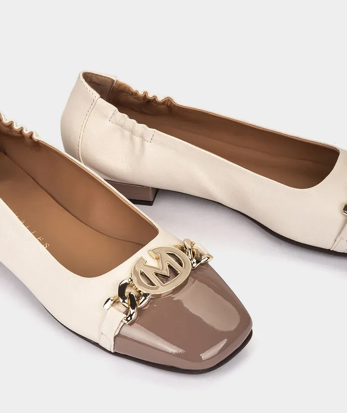 Women Singapur White 8211 Ballet Flats Pedro Miralles