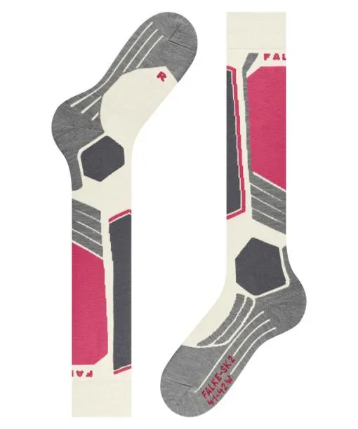 Women SK2 Intermediate Women Skiing Kneehigh Socks Off FALKE Ski Socks
