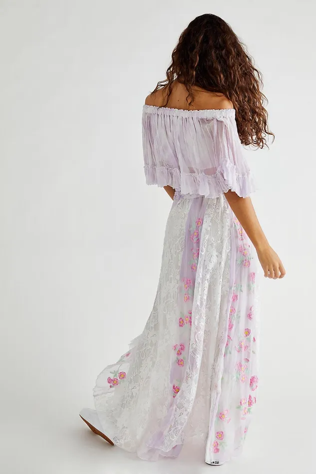 Women Skirts Free People Love Street Set Lavender