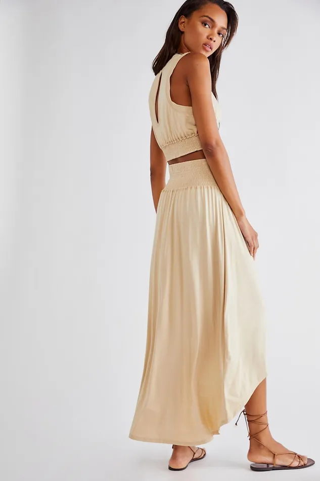 Women Skirts Free People Morningside Set Beige
