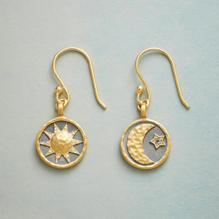 Women Sky Scenes Earrings Sundance Catalog Earrings