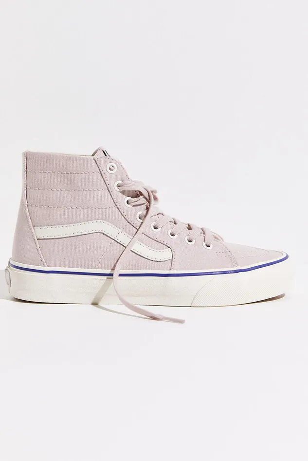 Women Sneakers Free People Vans Retro Cali Sk8Hi Tapered Sneakers Hushed Violet Spectrum Blue