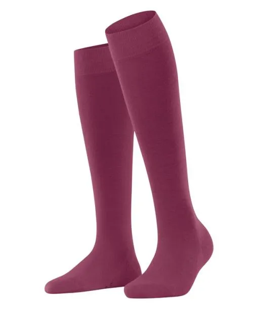 Women Softmerino Women Kneehigh Socks Red Plum FALKE Knee High Socks