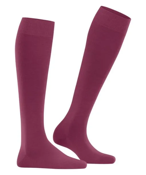 Women Softmerino Women Kneehigh Socks Red Plum FALKE Knee High Socks