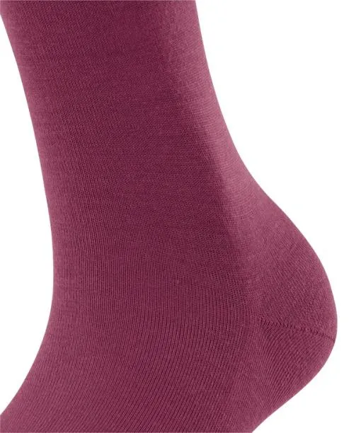 Women Softmerino Women Kneehigh Socks Red Plum FALKE Knee High Socks