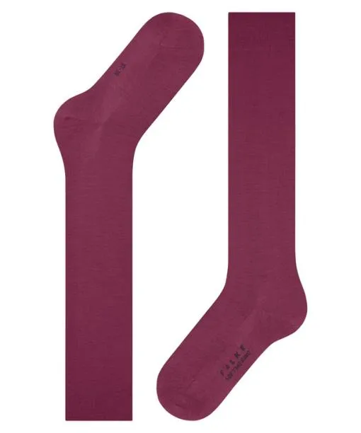 Women Softmerino Women Kneehigh Socks Red Plum FALKE Knee High Socks