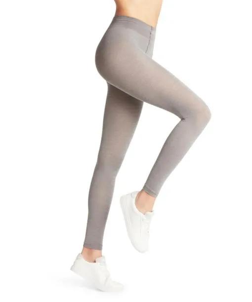 Women Softmerino Women Leggings Light Grey Mel FALKE Tights and Leggings