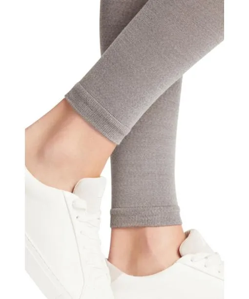 Women Softmerino Women Leggings Light Grey Mel FALKE Tights and Leggings
