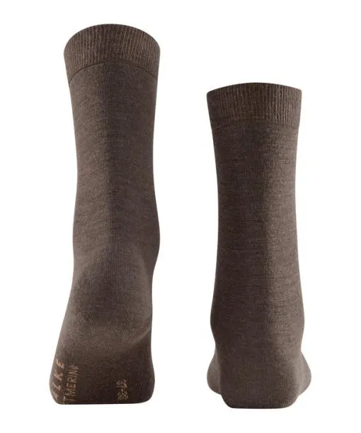 Women Softmerino Women Socks Dark Brown FALKE Socks