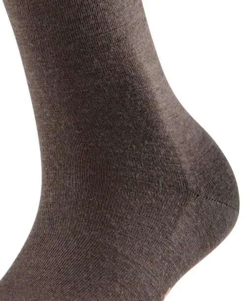 Women Softmerino Women Socks Dark Brown FALKE Socks