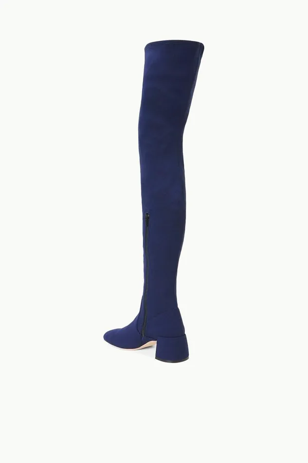 Women STAUD Boots ANDY OVER THE KNEE BOOT NAVY Women STAUD Boots ANDY OVER THE KNEE BOOT NAVY