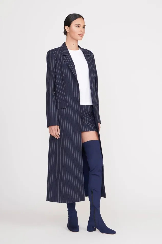 Women STAUD Boots ANDY OVER THE KNEE BOOT NAVY Women STAUD Boots ANDY OVER THE KNEE BOOT NAVY