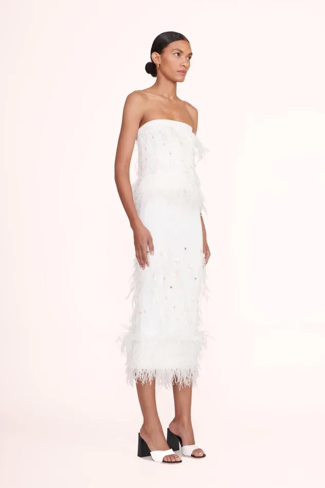 Women STAUD Bridal Dresses MAKAYLA SKIRT IVORY Women STAUD Bridal Dresses MAKAYLA SKIRT IVORY