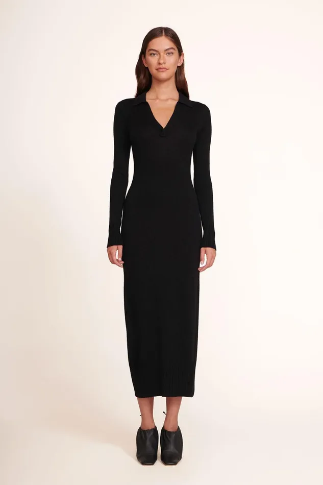 Women STAUD Dresses CROWN DRESS BLACK
