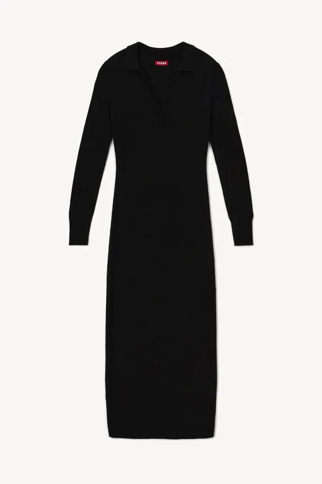 Women STAUD Dresses CROWN DRESS BLACK