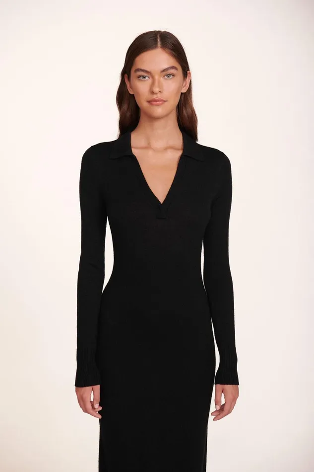 Women STAUD Dresses CROWN DRESS BLACK