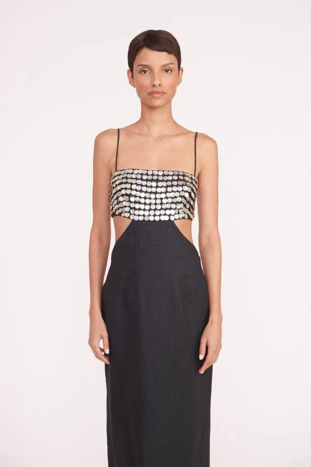 Women STAUD Dresses JADA DRESS BLACK Women STAUD Dresses JADA DRESS BLACK