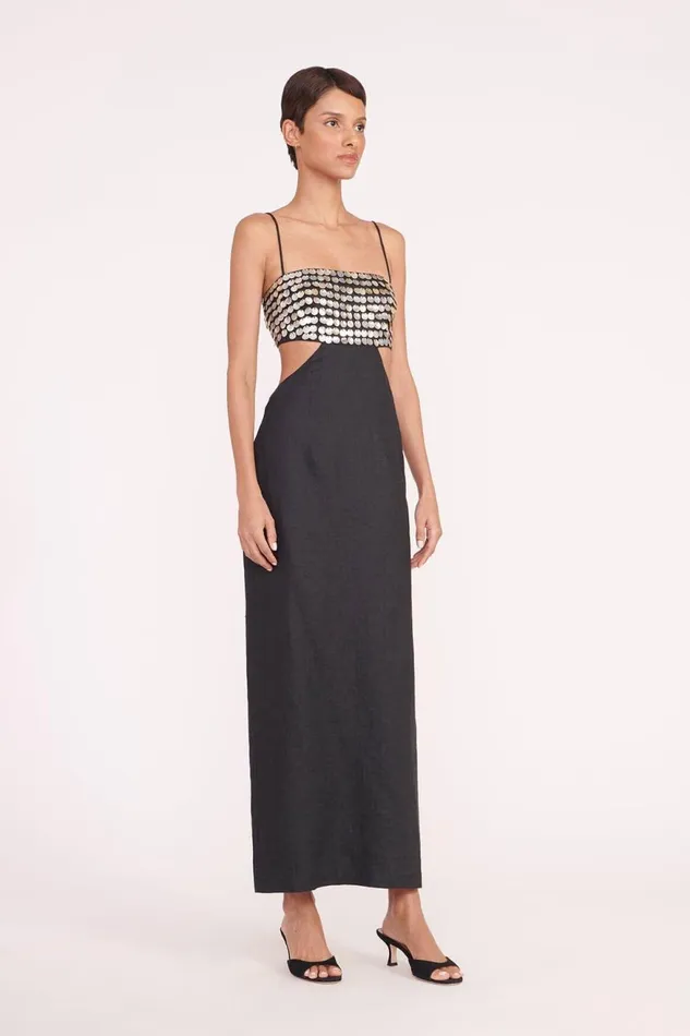 Women STAUD Dresses JADA DRESS BLACK Women STAUD Dresses JADA DRESS BLACK