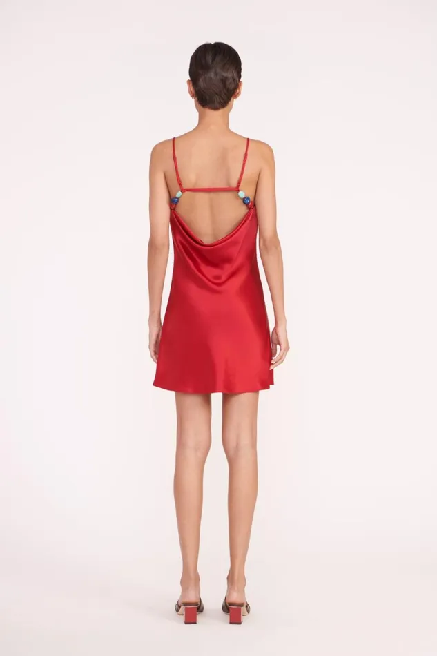 Women STAUD Dresses LYDIA DRESS RUBY