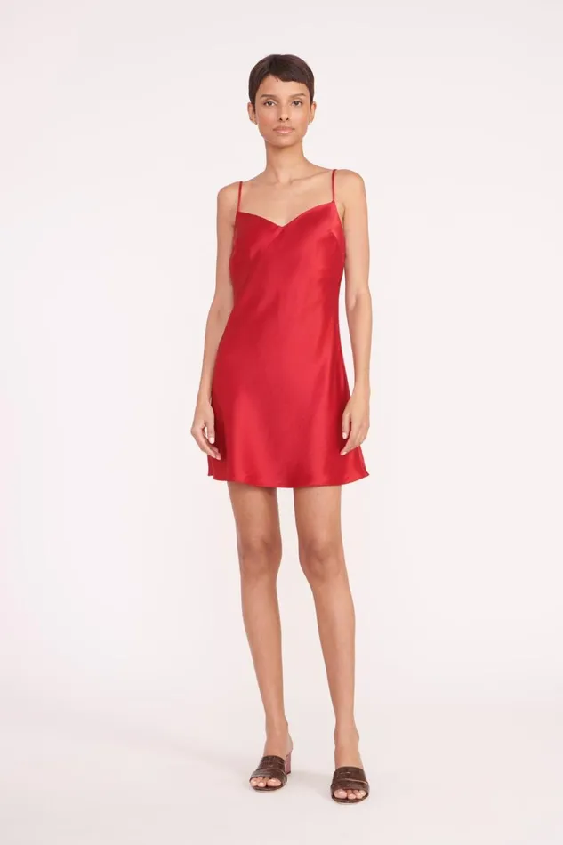 Women STAUD Dresses LYDIA DRESS RUBY Women STAUD Dresses LYDIA DRESS RUBY