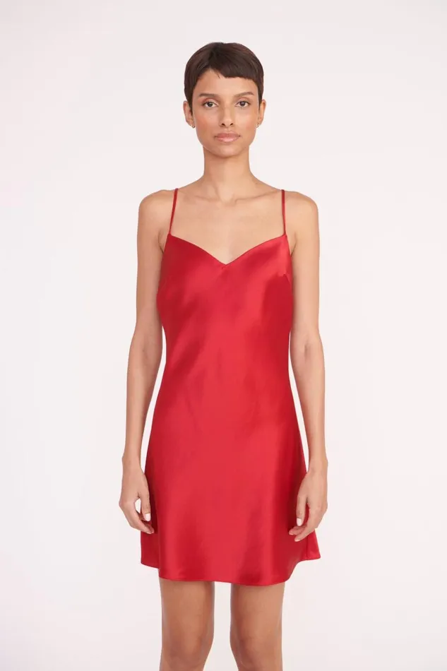 Women STAUD Dresses LYDIA DRESS RUBY Women STAUD Dresses LYDIA DRESS RUBY