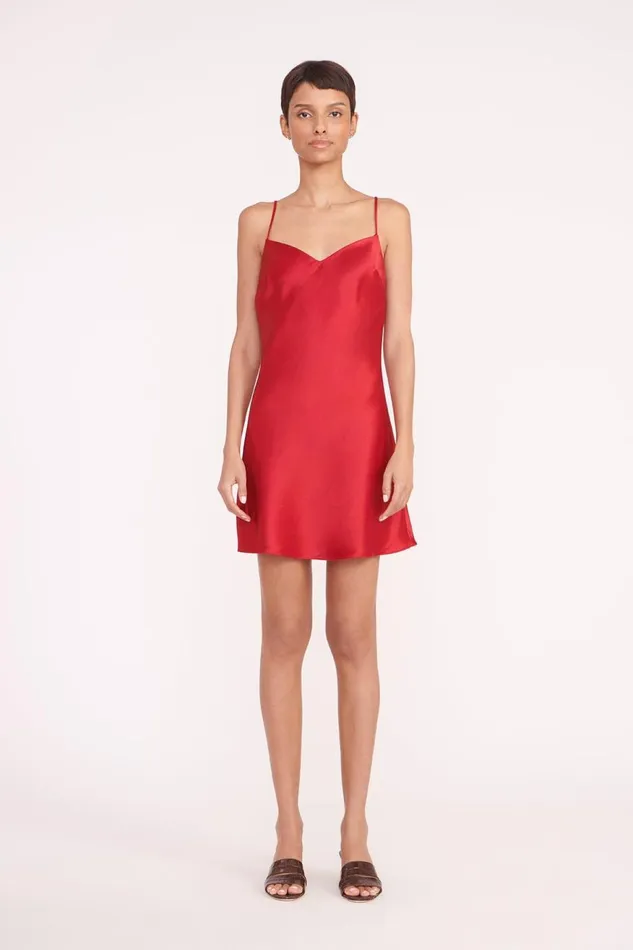 Women STAUD Dresses LYDIA DRESS RUBY Women STAUD Dresses LYDIA DRESS RUBY