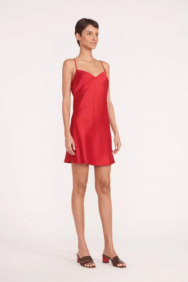 Women STAUD Dresses LYDIA DRESS RUBY Women STAUD Dresses LYDIA DRESS RUBY