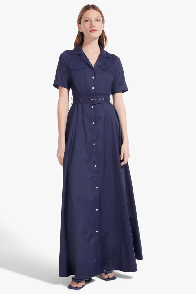 Women STAUD Dresses MILLIE DRESS NAVY