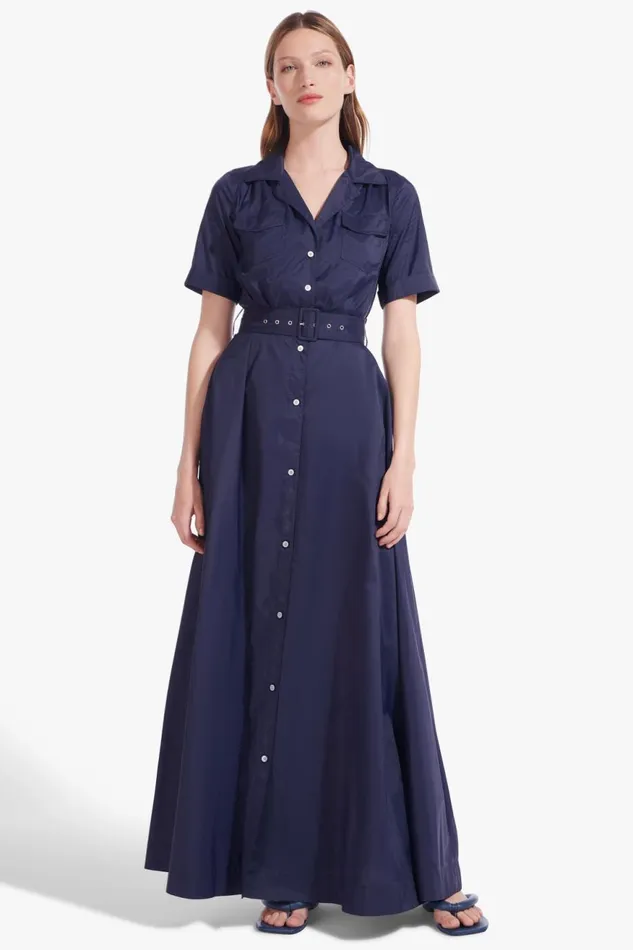 Women STAUD Dresses MILLIE DRESS NAVY