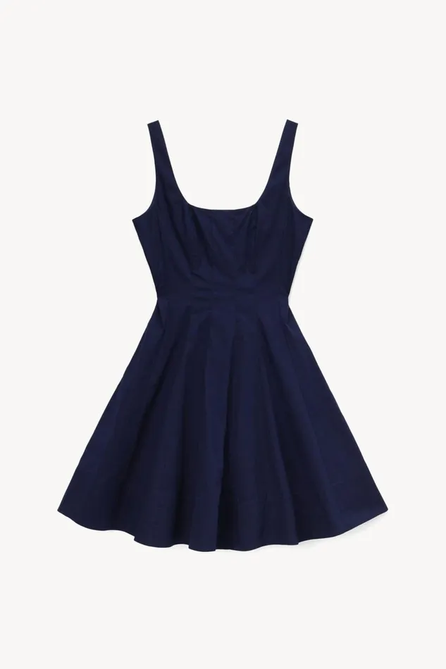 Women STAUD Dresses MINI WELLS DRESS NAVY