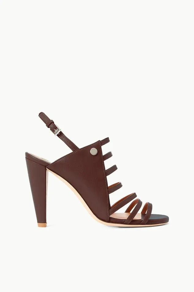 Women STAUD Heels EMMA HEEL MAHOGANY