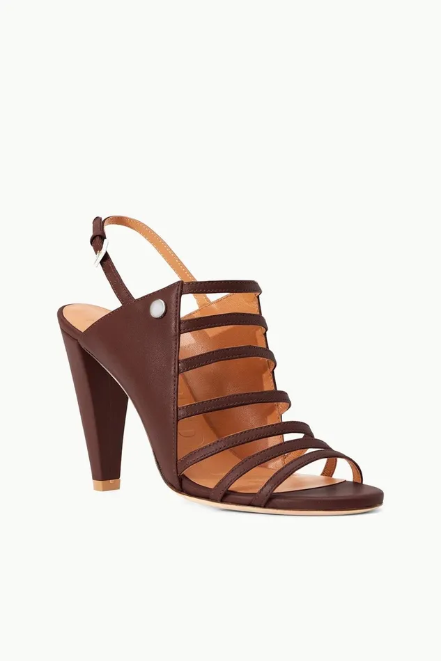 Women STAUD Heels EMMA HEEL MAHOGANY
