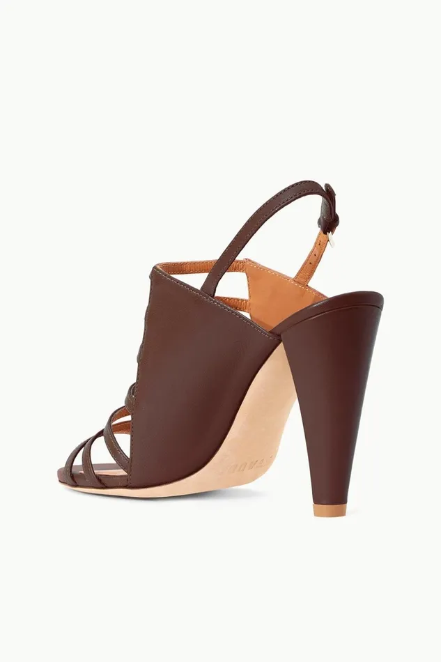 Women STAUD Heels EMMA HEEL MAHOGANY