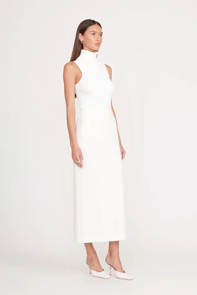 Women STAUD Knits CALLUM TOP IVORY Women STAUD Knits CALLUM TOP IVORY