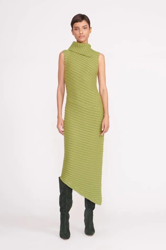 Women STAUD Knits CARY DRESS FERN