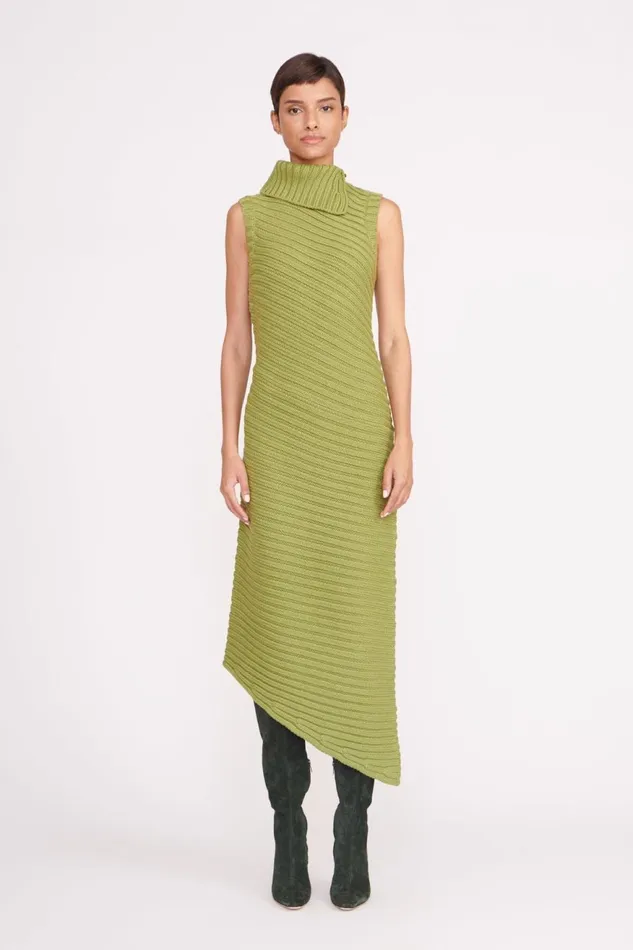 Women STAUD Knits CARY DRESS FERN Women STAUD Knits CARY DRESS FERN