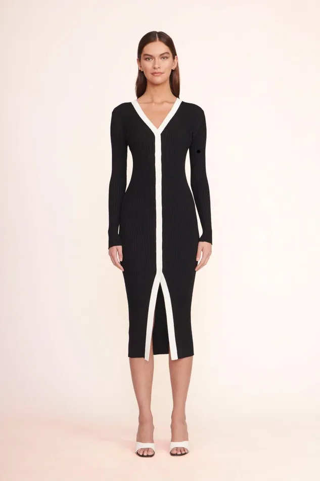Women STAUD Knits SHOKO SWEATER BLACK