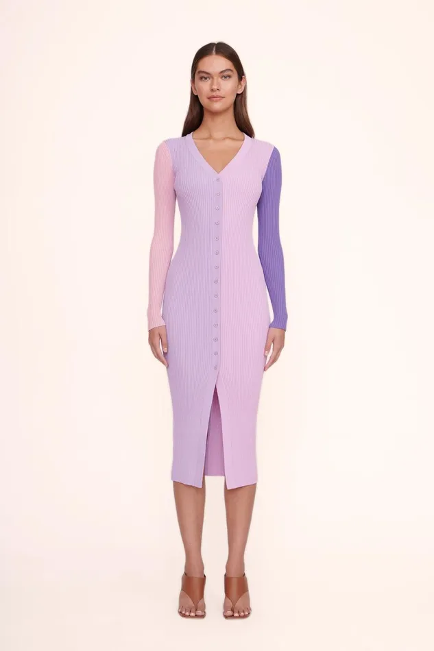 Women STAUD Knits SHOKO SWEATER IRIS MULTI