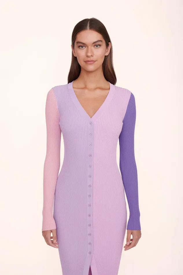 Women STAUD Knits SHOKO SWEATER IRIS MULTI